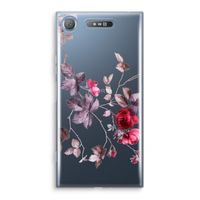 Mooie bloemen: Sony Xperia XZ1 Transparant Hoesje