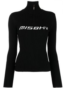 MISBHV haut à logo intarsia - Noir