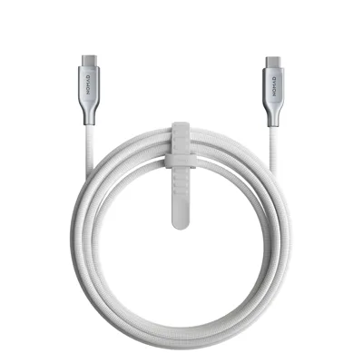 Nomad USB-C naar USB-C Kevlar® kabel (3m/240W) - White