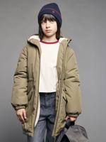 Parka met capuchon voor meisjes JONEN kaki