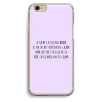 Regenboog: iPhone 6 / 6S Transparant Hoesje