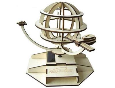 Solexpert Bouwpakket - satelliet met zonnepaneel
