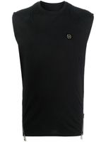 Philipp Plein gilet Hexagon à design matelassé - Noir - thumbnail