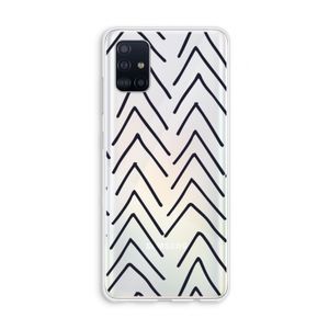 Marrakech Arrows: Galaxy A51 4G Transparant Hoesje