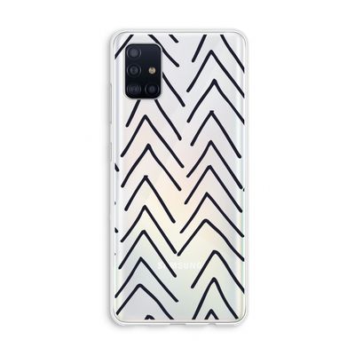 Marrakech Arrows: Galaxy A51 4G Transparant Hoesje