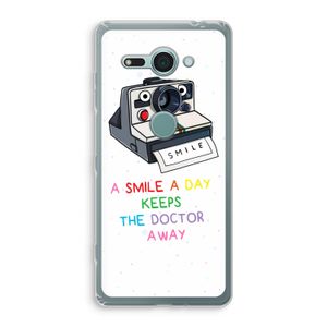 Smile: Sony Xperia XZ2 Compact Transparant Hoesje
