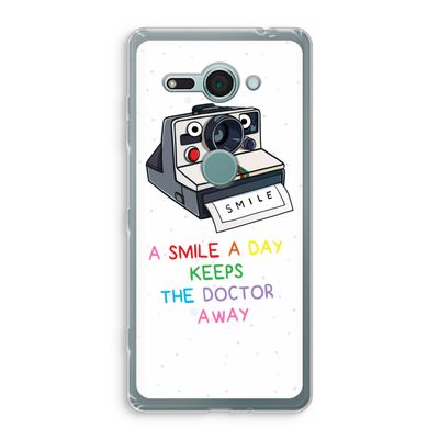 Smile: Sony Xperia XZ2 Compact Transparant Hoesje