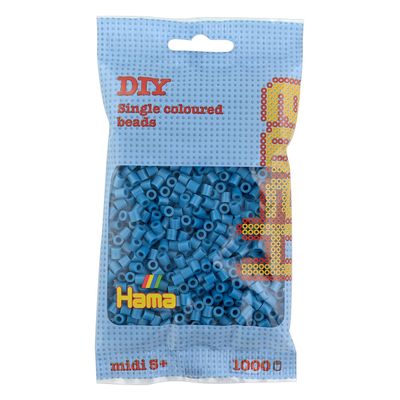 Hama strijkkralen - petrol blauw (83), 1000st.
