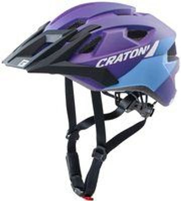 Cratoni Helm allride uni purple-blue matt