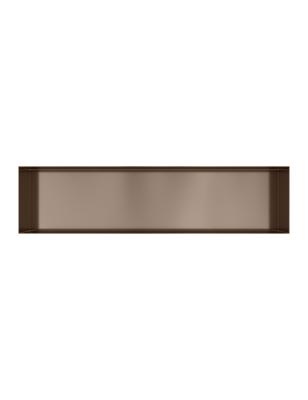 Hotbath &MORE Inbouwnis 30x120x10cm frameless Tuscan Bronze