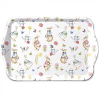 Ambiente tray easter garden 13x21cm