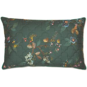 PiP Studio Kawai Flower Sierkussen Donker Groen (45x70 cm)