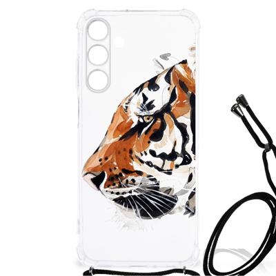 Back Cover Samsung Galaxy A25 Watercolor Tiger Back Cover Samsung Galaxy A25 Watercolor Tiger