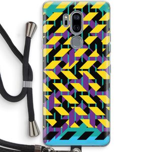 Skew Bee 3: LG G7 Thinq Transparant Hoesje met koord