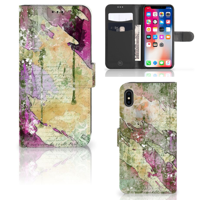 Hoesje Apple iPhone Xs Max Letter Painting