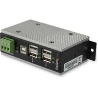 StarTech.com HB20A4AME USB 2.0 Type-B 480Mbit/s Zwart hub & concentrator