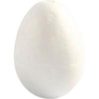 Creativ Company Eieren, h: 6 cm, wit, 5 stuk/ 1 doos