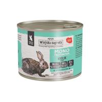 WIEJSKA ZAGRODA Rabbit monoprotein for kittens - nat kattenvoer - 200g