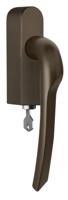 Formani Rivio by Gensler GL102-DKLOCK-O draaikiepgarnituur afsluitbaar linksdraaiend - brons Formani Rivio by Gensler GL102-DKLOCK-O draaikiepgarnituur afsluitbaar linksdraaiend - brons