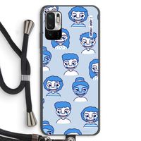 Gezichtjes: Xiaomi Redmi Note 10 5G Transparant Hoesje met koord