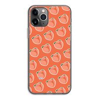 Just peachy: iPhone 11 Pro Transparant Hoesje