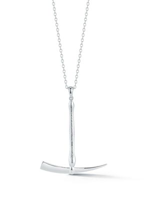 Mateo collier à pendentif pioche - Argent