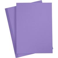 Creativ Company Gekleurd karton, a4, vel 210x297 mm, 180 gr, paars, 20 vel/ 1 doos