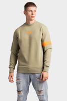 Malelions Captain 2.0 Sweater Heren Lichtgroen/Oranje - Maat XS - Kleur: GroenOranje | Soccerfanshop - thumbnail