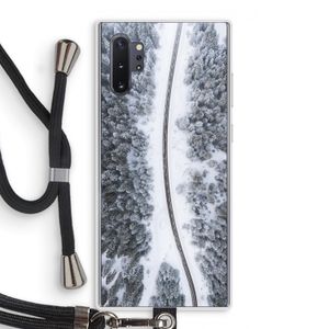 Snøfall: Samsung Galaxy Note 10 Plus Transparant Hoesje met koord