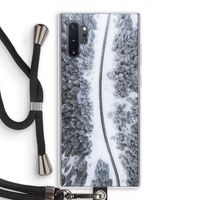 Snøfall: Samsung Galaxy Note 10 Plus Transparant Hoesje met koord