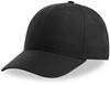 Atlantis AT113 Recy Six Cap - Black - One Size