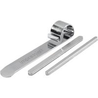 ImpressArt Buiggereedschap en metalen armbanden, l: 15 cm, b: 6-106 mm, aluminium, 1 set