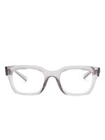 Ray-Ban lunettes de vue à monture rectangulaire transparente - Gris