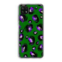 Green Cheetah: Samsung Galaxy A22 5G Transparant Hoesje