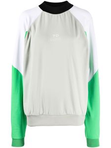 7 DAYS Active sweat colour block à logo imprimé - Gris