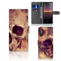 Telefoonhoesje met Naam Sony Xperia 10 II Skullhead - thumbnail