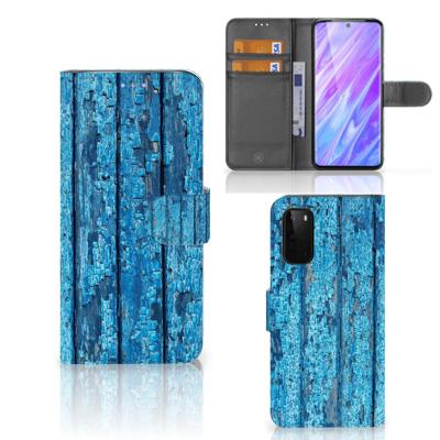 Samsung Galaxy S20 | Book Style Case | Wood Blue