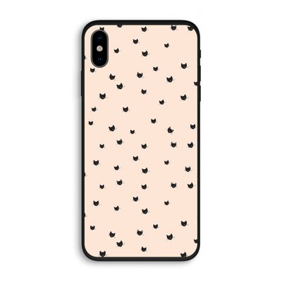 Kleine kattenkopjes: iPhone X Biologisch afbreekbaar hoesje
