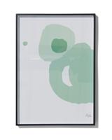 HEMA Fotolijst A4 zwart metaal zwart (zwart)