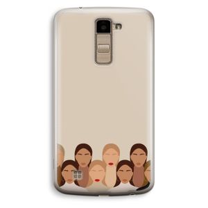 Girls girls girls: LG K10 (2016) Transparant Hoesje