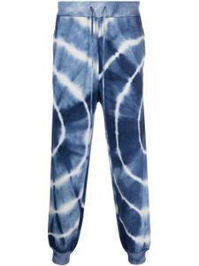 Alanui pantalon de jogging à motif tie-dye - Bleu