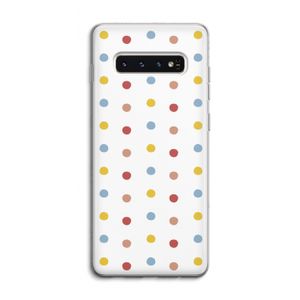 Bollen: Samsung Galaxy S10 4G Transparant Hoesje