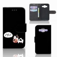 Samsung Galaxy Core Prime Leuk Hoesje Cow - thumbnail