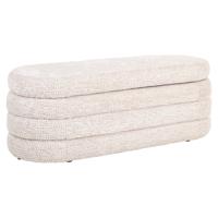 Richmond Poef 'Camile', kleur Lovely cream