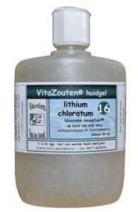 Vitazouten Lithium chloratum huidgel nr. 16