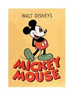Kunstdruk Mickey Mouse Mickey 60x80cm