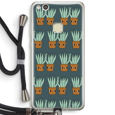 Sansevieria: Huawei Ascend P10 Lite Transparant Hoesje met koord