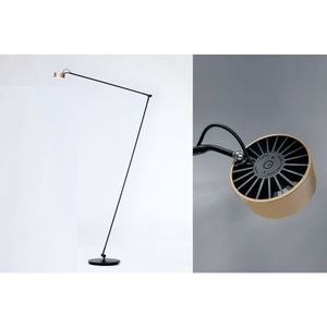 Absolut Lighting Basica Task Vloerlamp - Goud