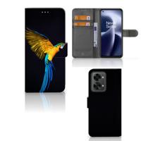 OnePlus Nord 2T | Telefoonhoesje | Met pasjeshouder | Papegaai