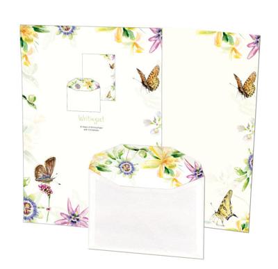 Briefpapier met enveloppen: Michelle Dujardin